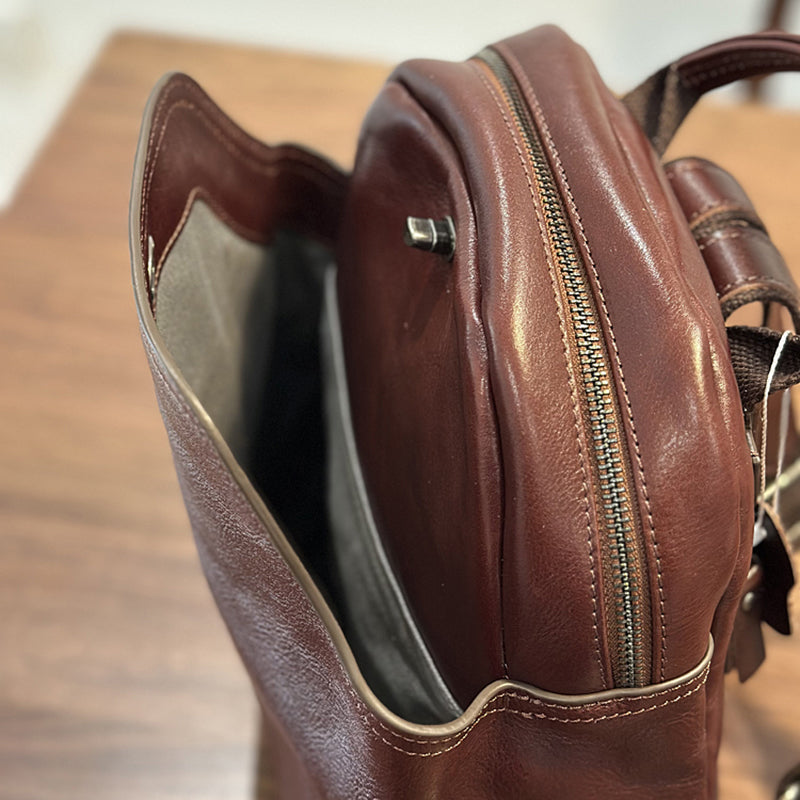 Mini Leather Backpack