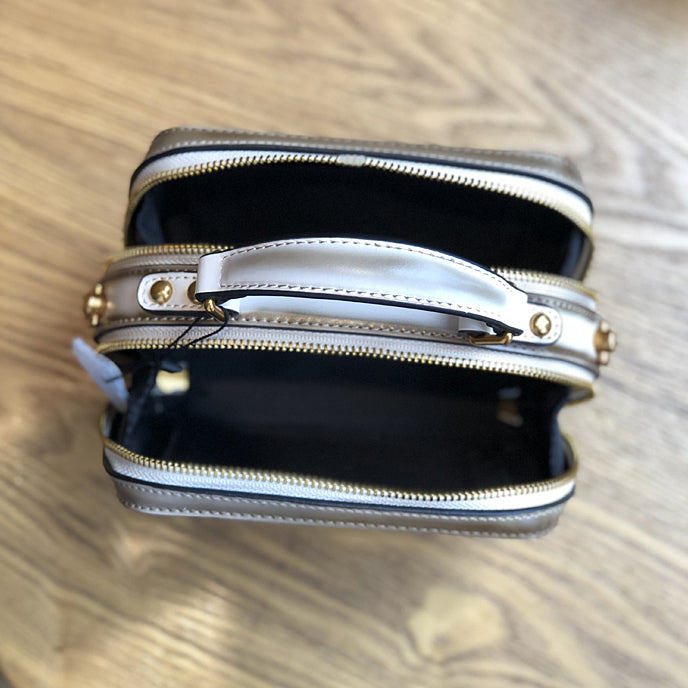 Small Leather Box Crossbody