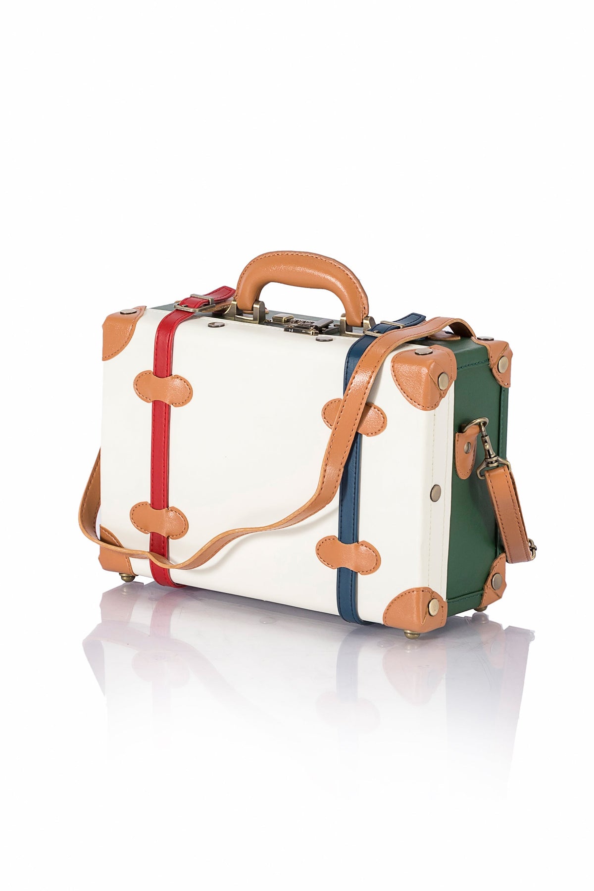 SarahFace Hand Case - Green/Pearl's