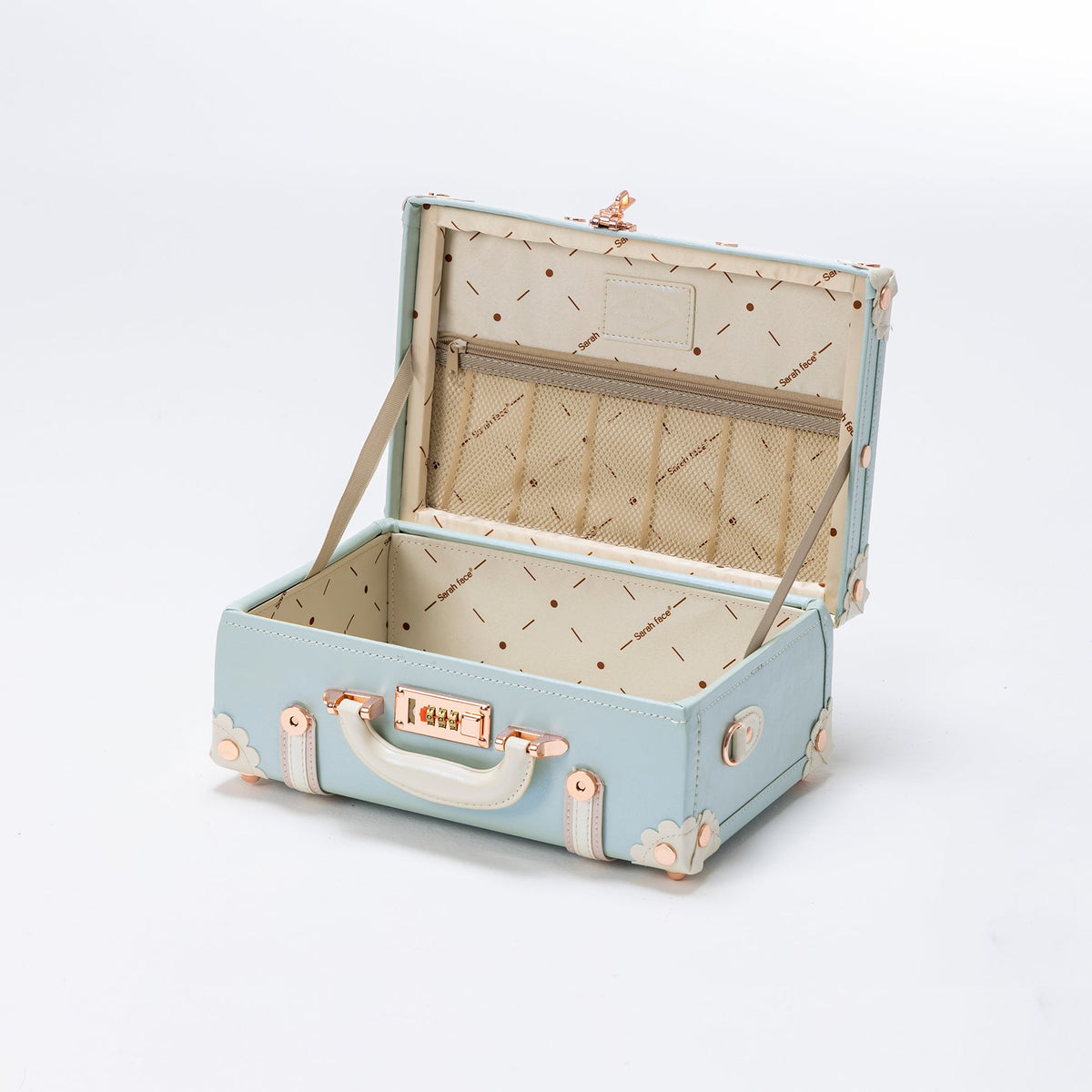 SarahFace 2 Pieces Luggage Set - Sky Blue's