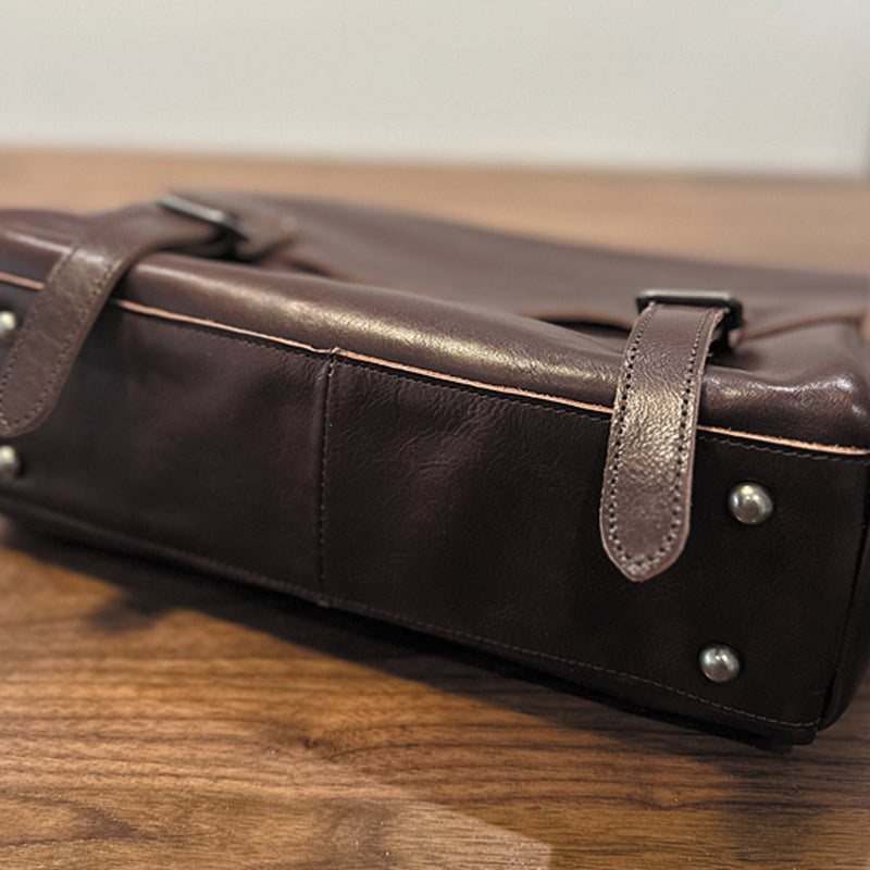 Vintage Handmade Leather Backpack for Women
