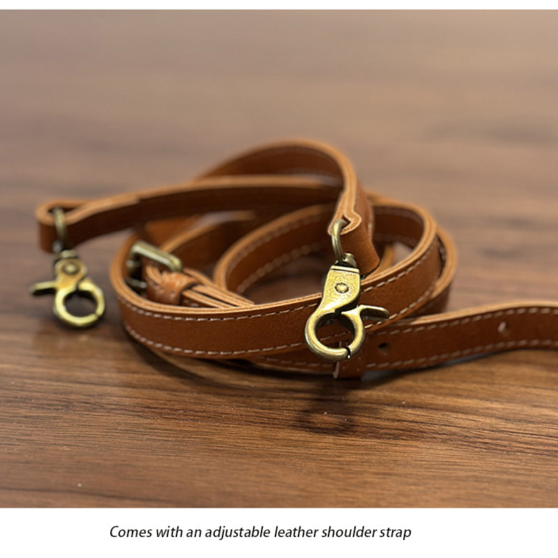 Small Leather Top Handle Bag