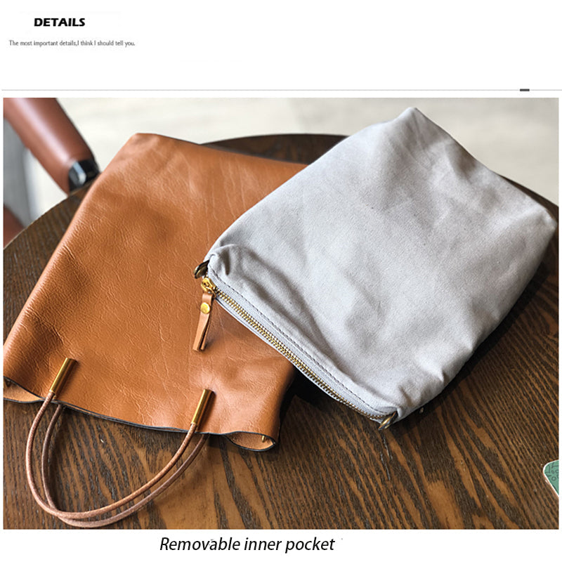 Retro Leather Satchel Crossbody