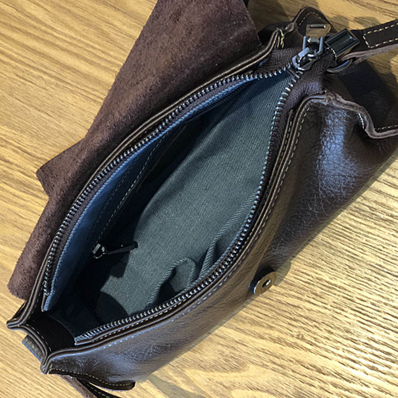 Leather Wallet Crossbody Purse