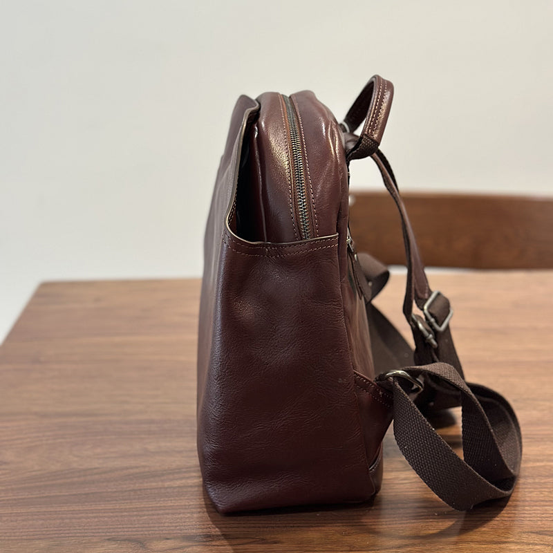 Mini Leather Backpack