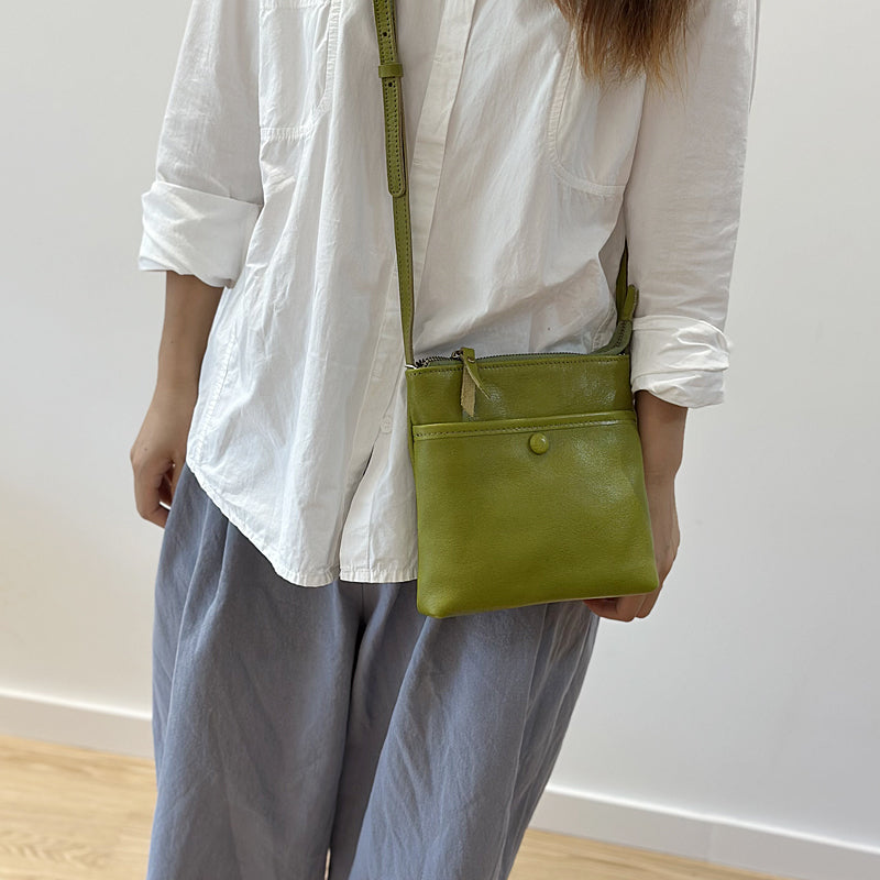 Mini Leather Phone Crossbody