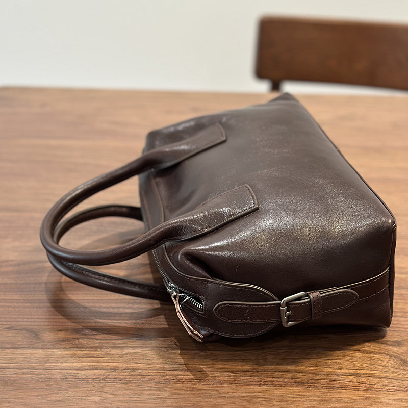 Leather City Boston Bag
