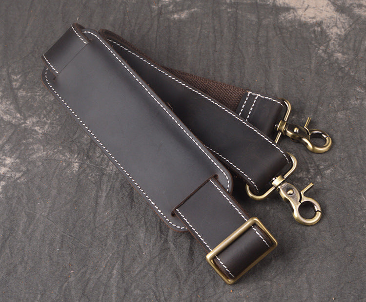 Full Grain Leather Weekender with Shoe Compartment