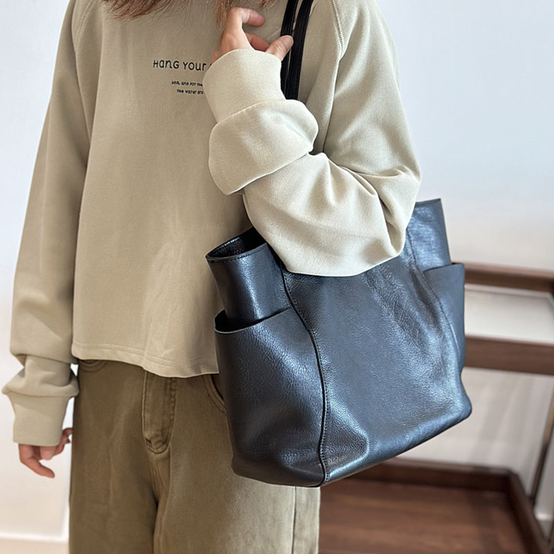 Everyday Full Grain Leather Tote