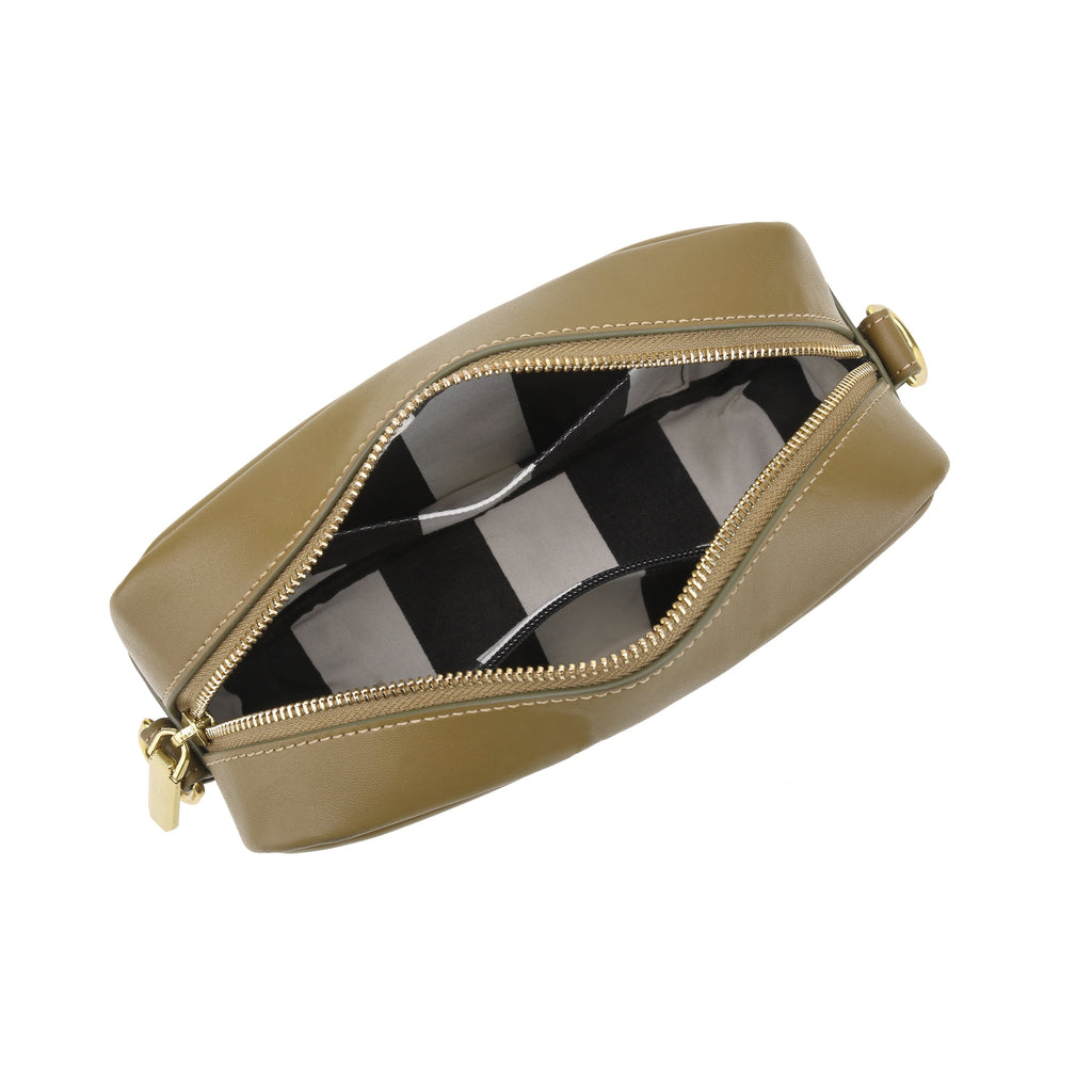 Jane Crossbody Bag | Fatigue Leather