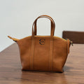 Small Leather Top Handle Bag