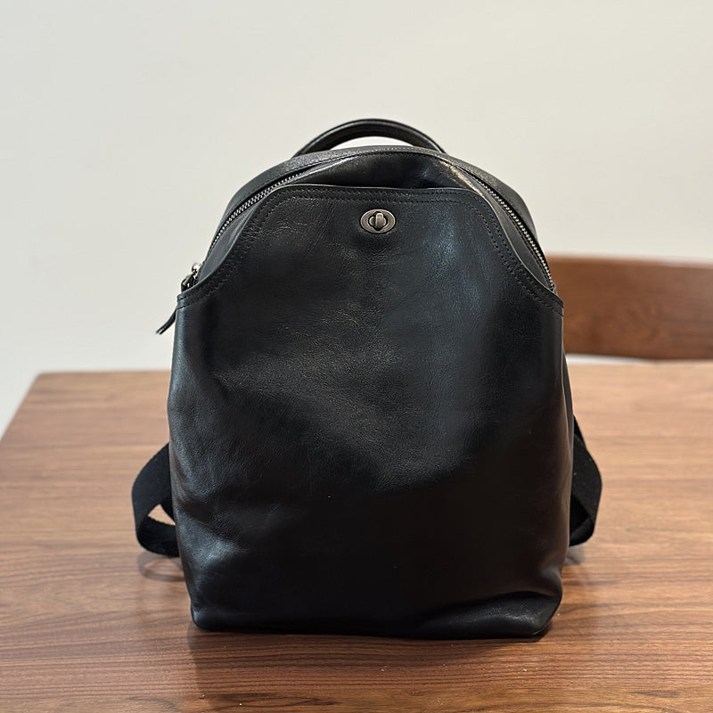 Mini Leather Backpack