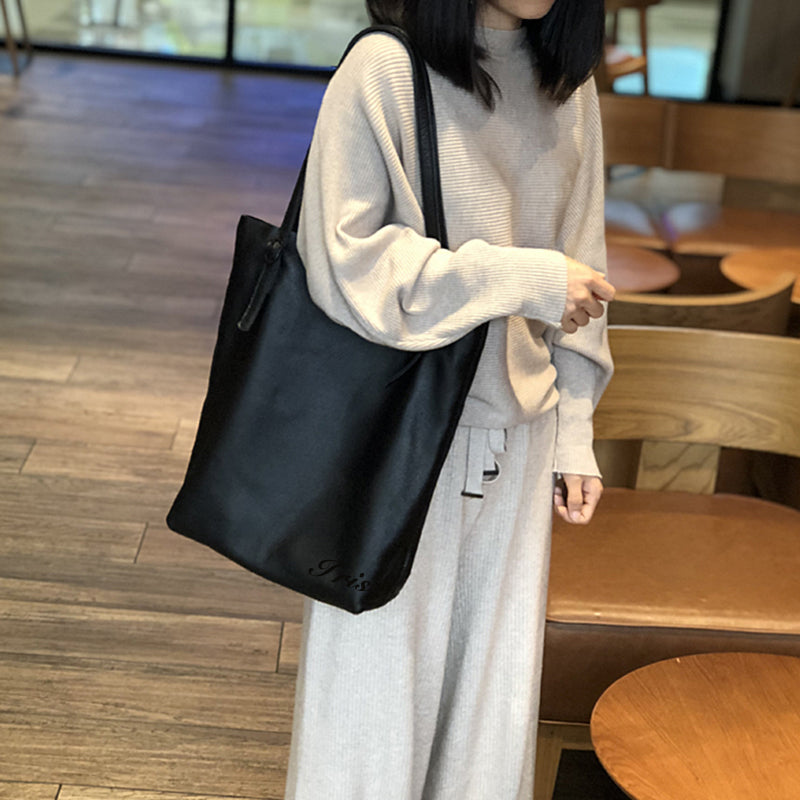 Full Grain Leather Shoulder Satchel