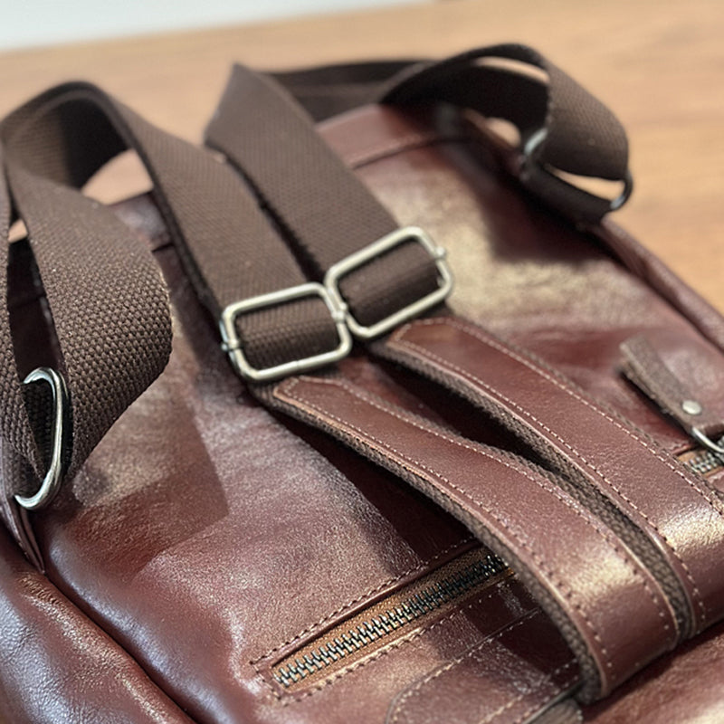 Mini Leather Backpack