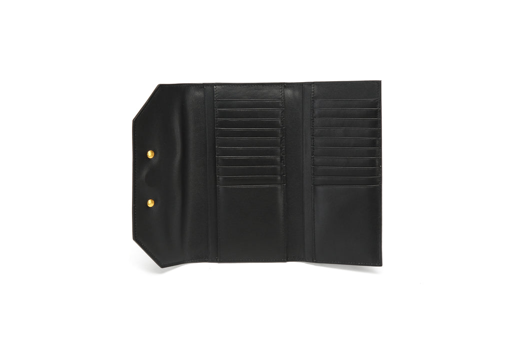 1943 Wallet | Black Leather