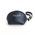 Clara Mini Pouch | Navy Leather