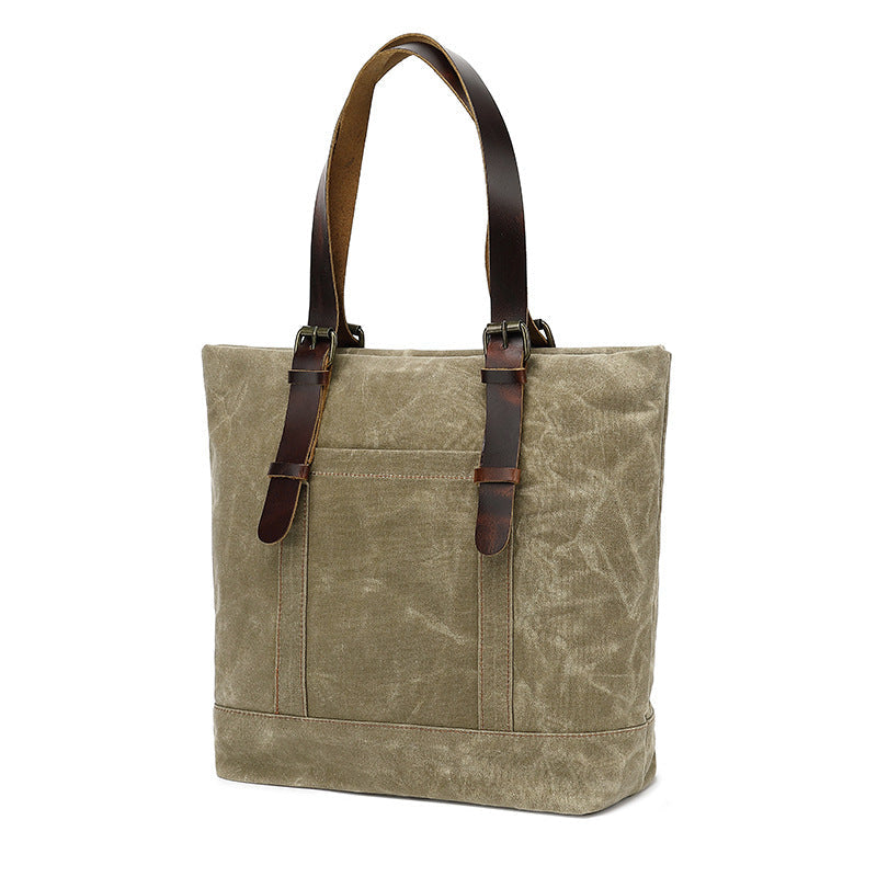 Water-Resistant Canvas Tote