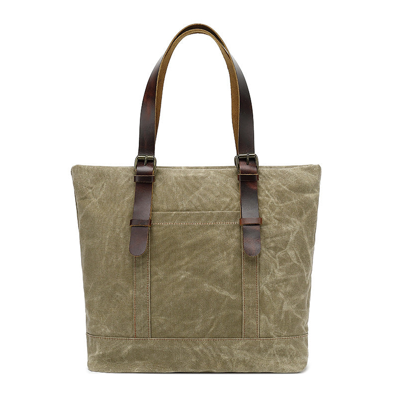 Water-Resistant Canvas Tote
