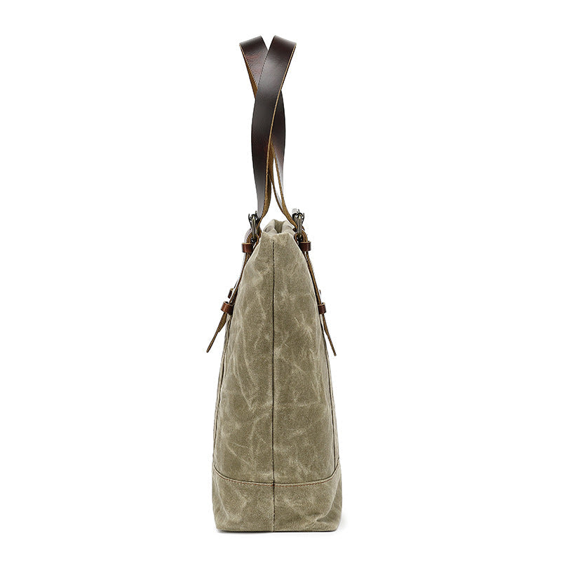 Water-Resistant Canvas Tote