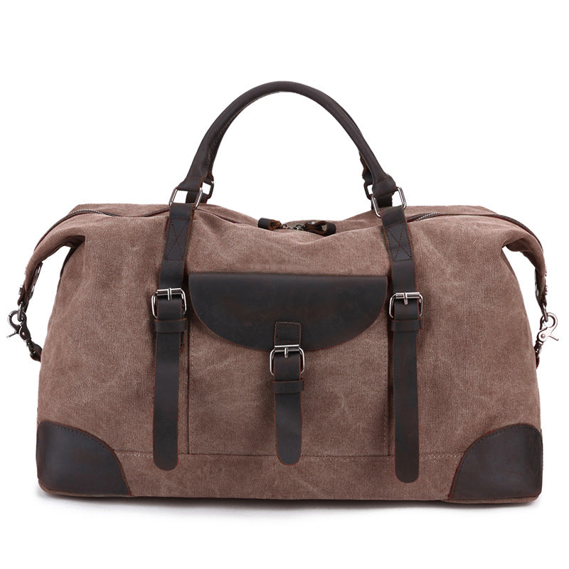 Canvas and Leather Weekender