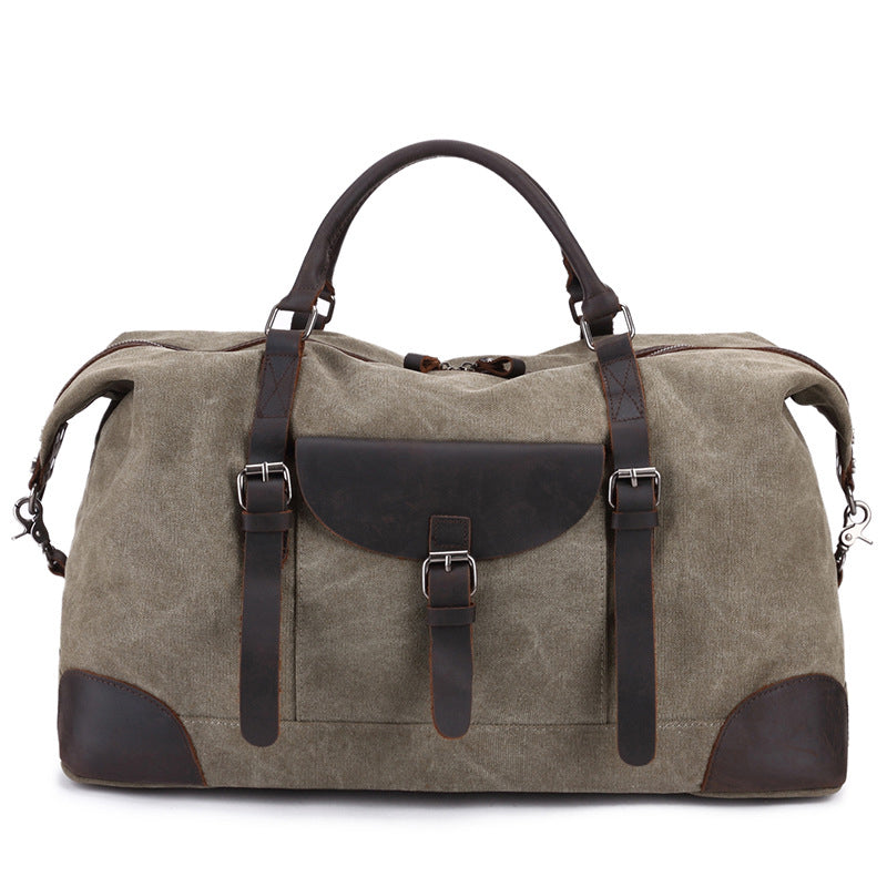 Canvas and Leather Weekender