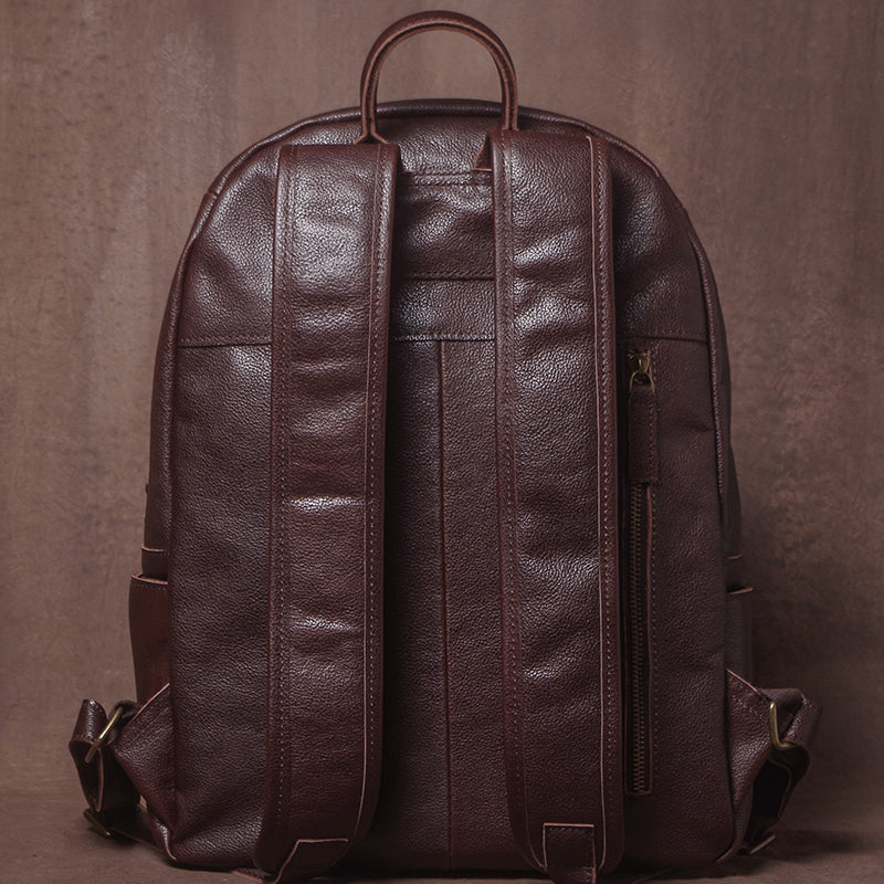 Full Grain Leather Work Backpack