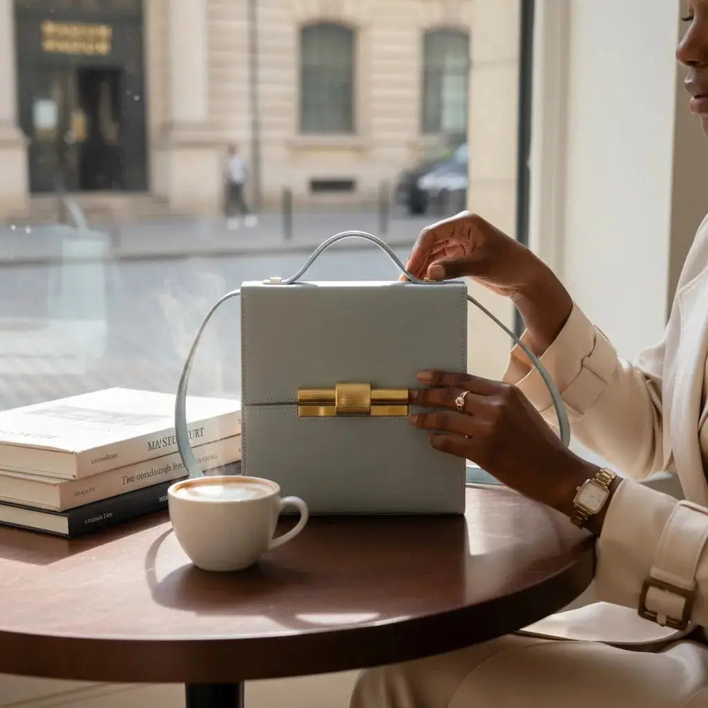 THE NINA CIGAR BOX BAG (FINAL SALE)
