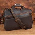 15.6" Leather Attaché Briefcase