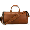 Leather Garment Duffel