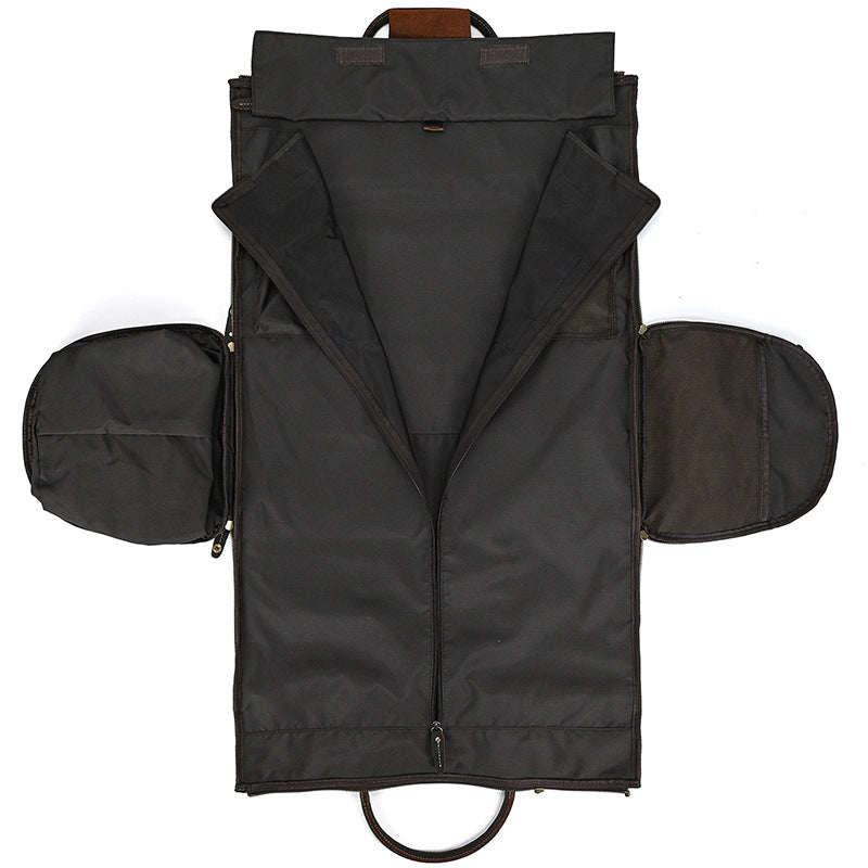 Leather Garment Duffel