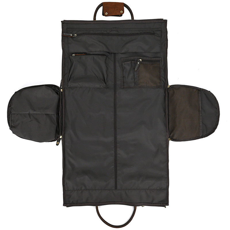 Leather Garment Duffel