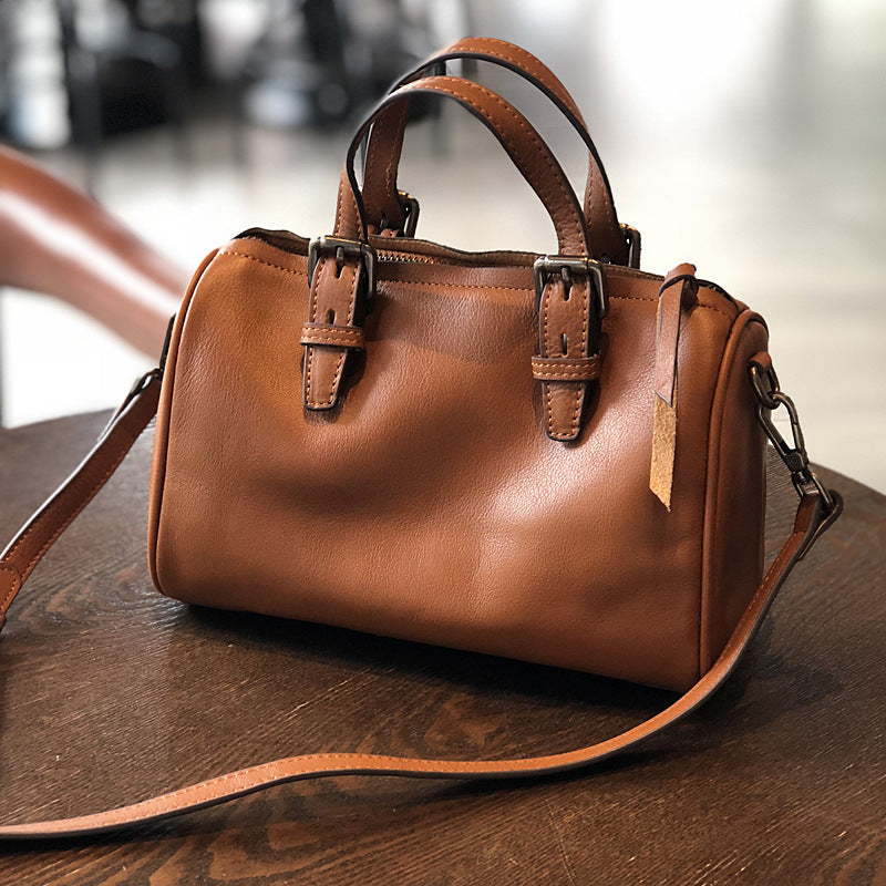 Leather Crossbody Handbag