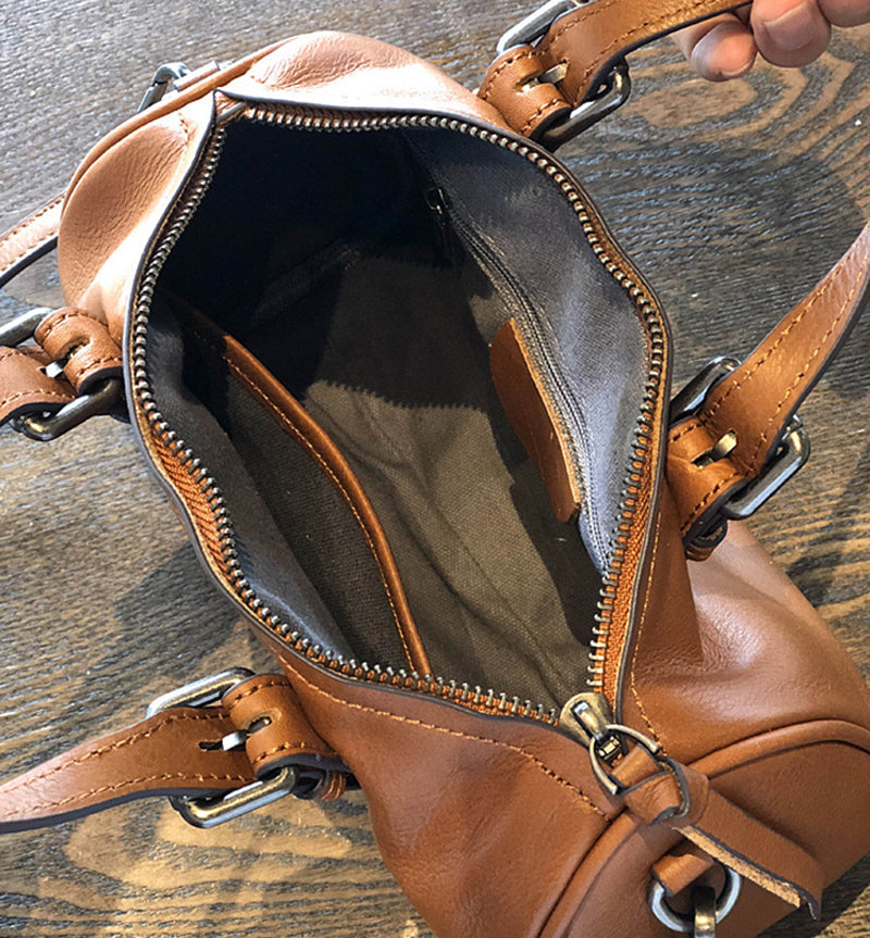 Leather Crossbody Handbag