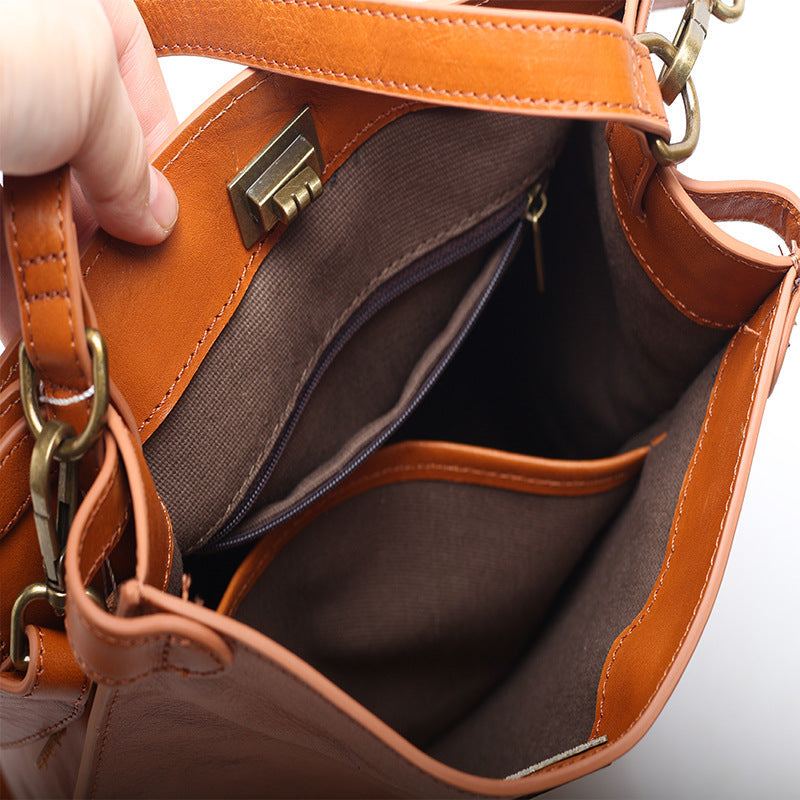 Handmade Leather Shoulder Bag