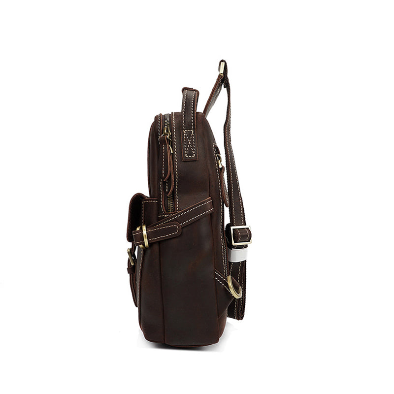 Retro Leather Sling Chest Pack