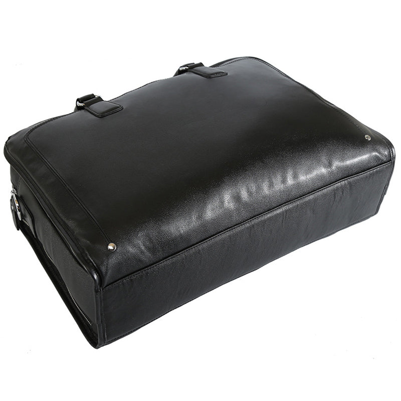 17" Leather Business Briefcase