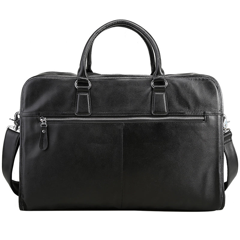 17" Leather Business Briefcase