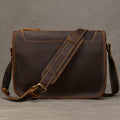 Handcrafted Leather Office Messenger