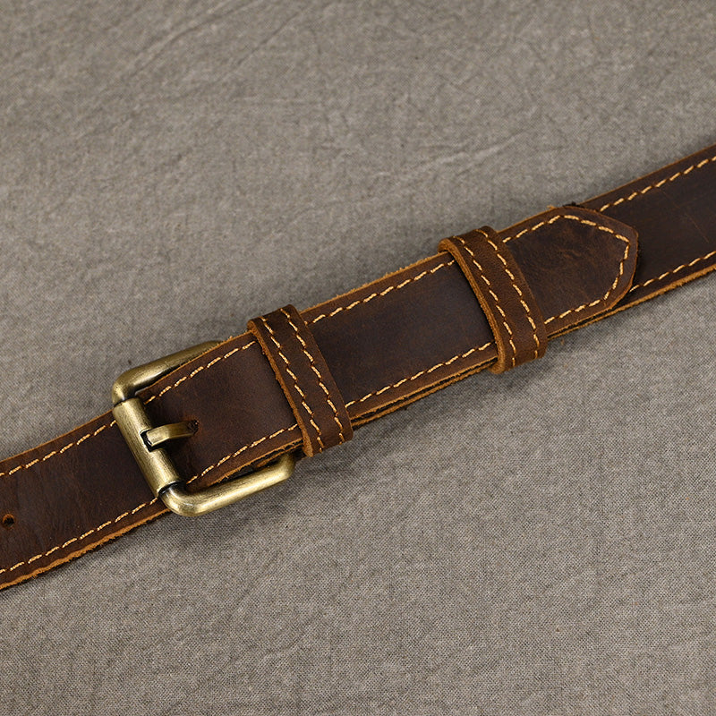 Handcrafted Leather Office Messenger