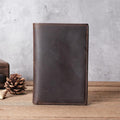 RFID Leather Passport Wallet