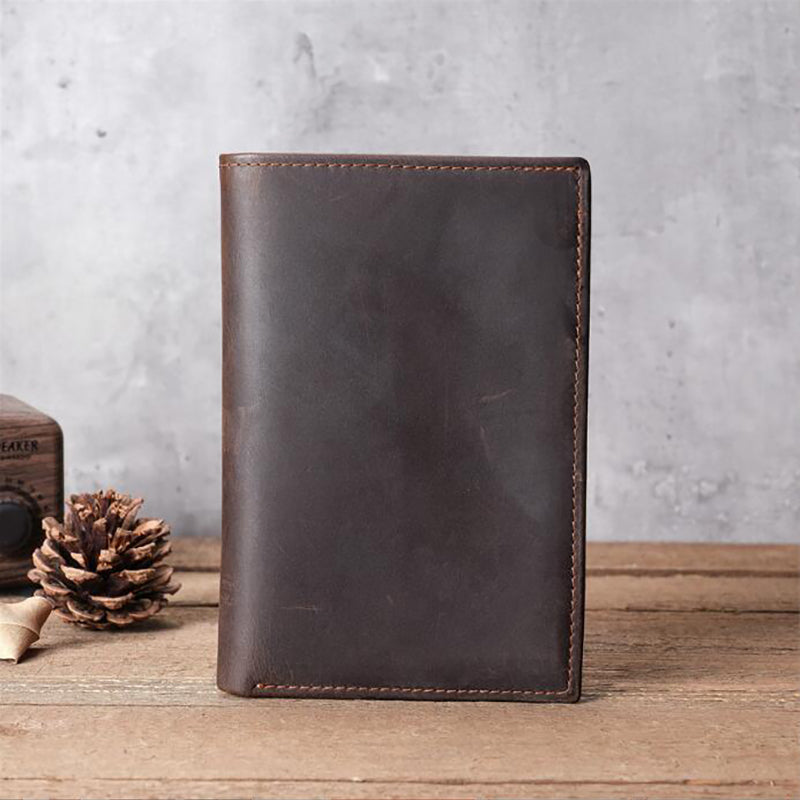 RFID Leather Passport Wallet