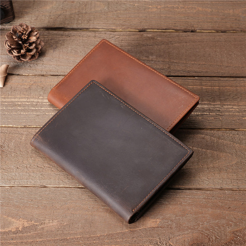 RFID Leather Passport Wallet