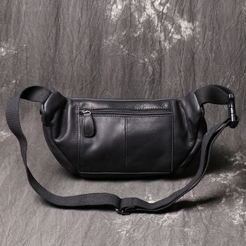 Leather Sling Waist Bag