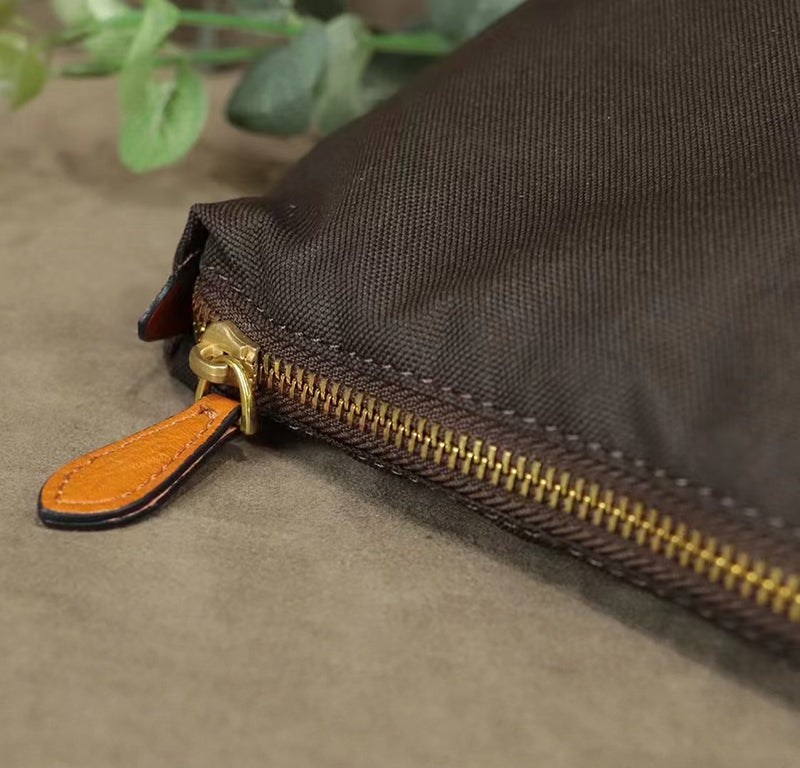 Leather Shopper Tote