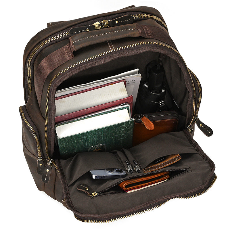 Leather Office Daypack