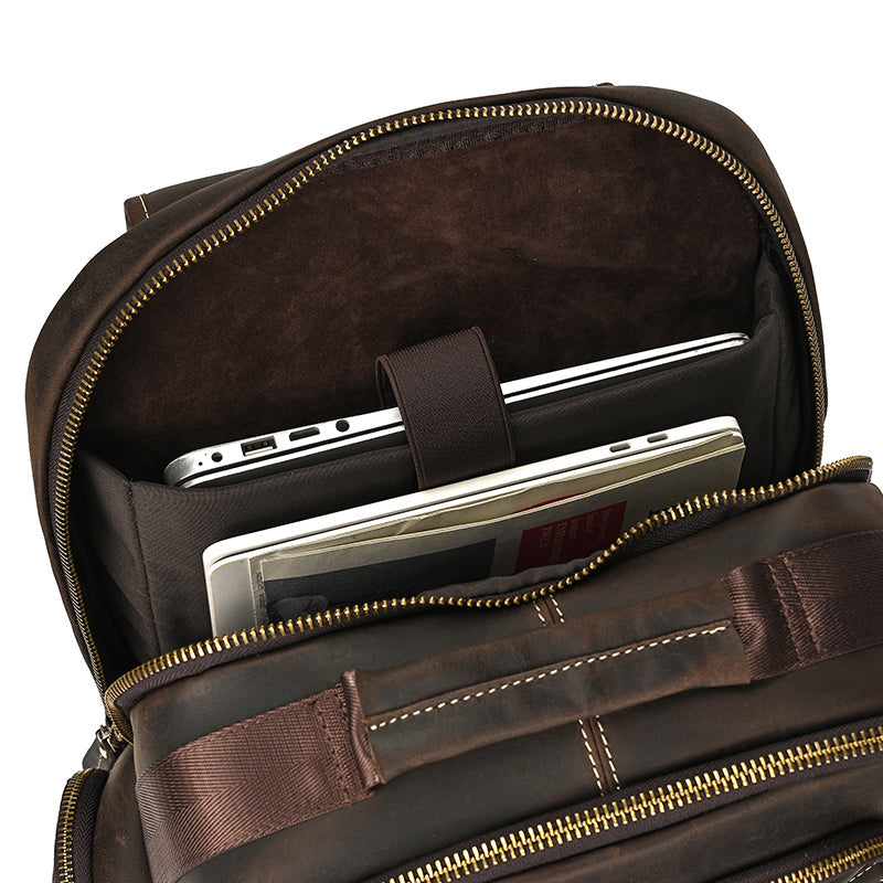 Leather Office Daypack