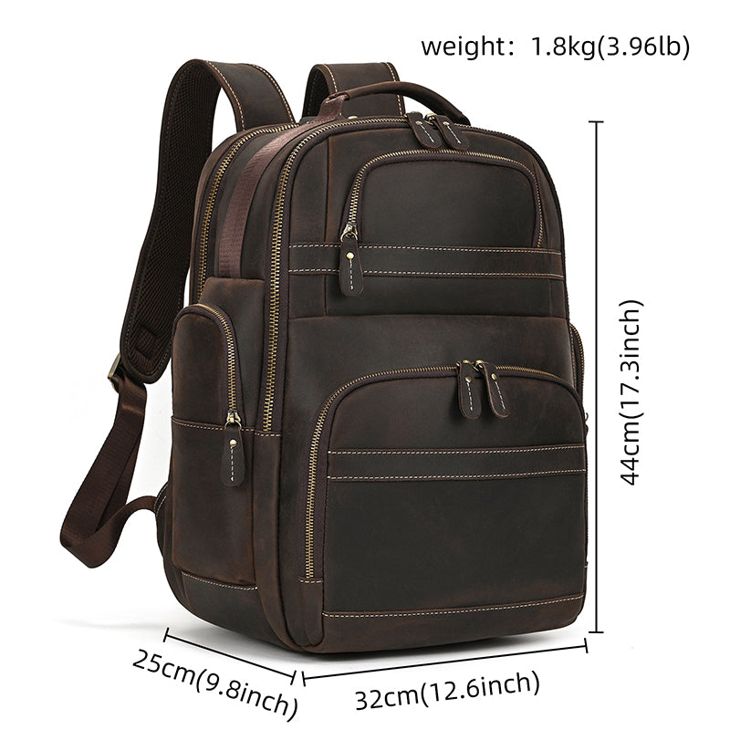 Leather Office Daypack