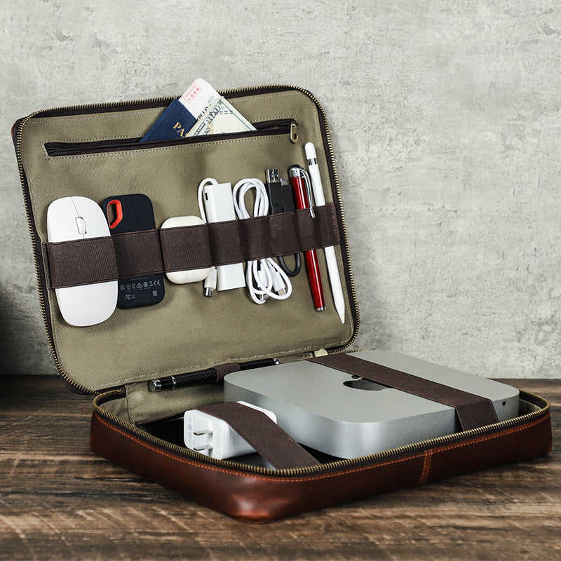 Leather Cable Organizer