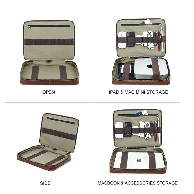 Leather Cable Organizer