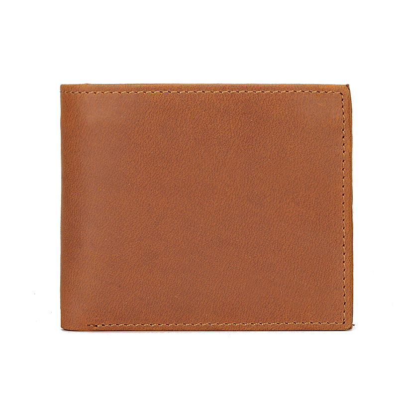 Handmade Leather Bifold Wallet